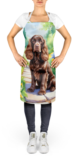 Cocker Spaniel Spring Path Apron Caroline's Treasures