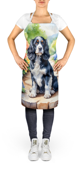 Cocker Spaniel Spring Path Apron Caroline's Treasures