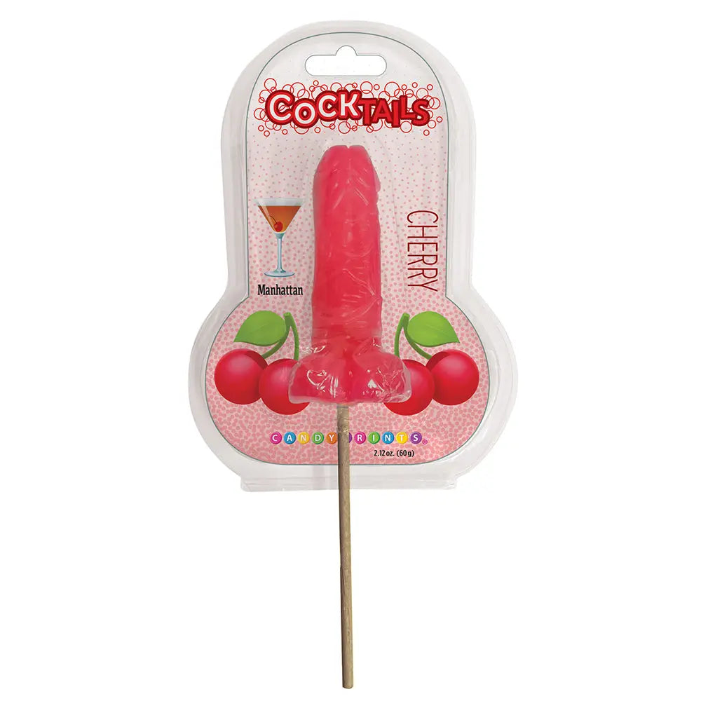 Cocktails 3D Lollipops Cherry Little Genie