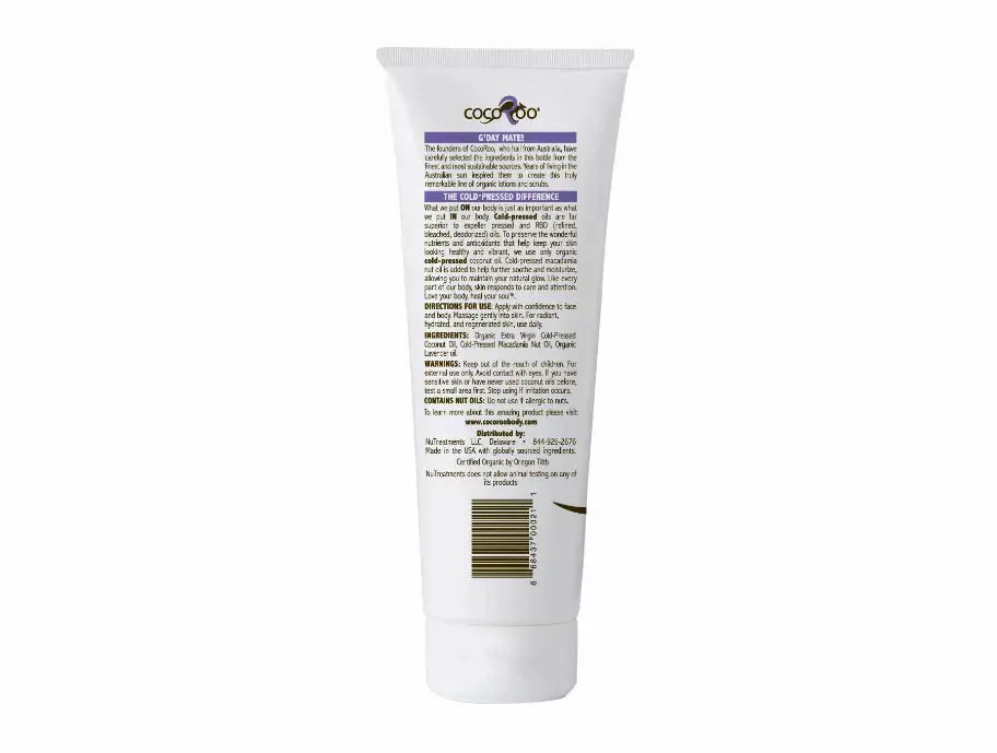 CocoRoo Lost in Lavender Organic Coconut Oil Moisturizer CocoRoo Natural SKin Care