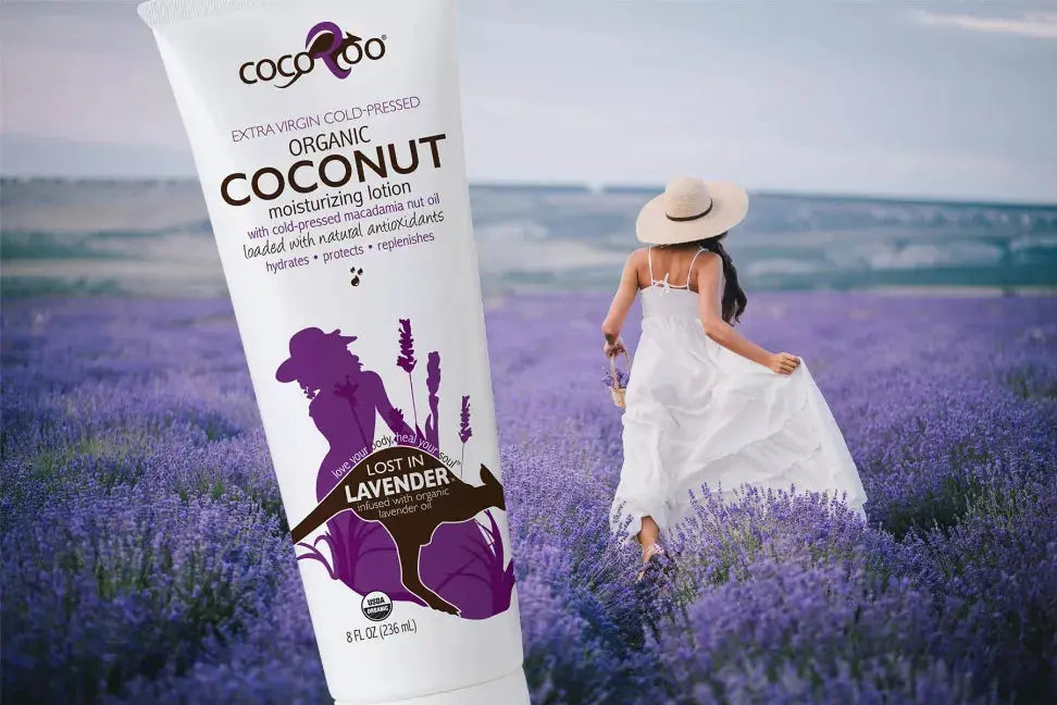 CocoRoo Lost in Lavender Organic Coconut Oil Moisturizer CocoRoo Natural SKin Care