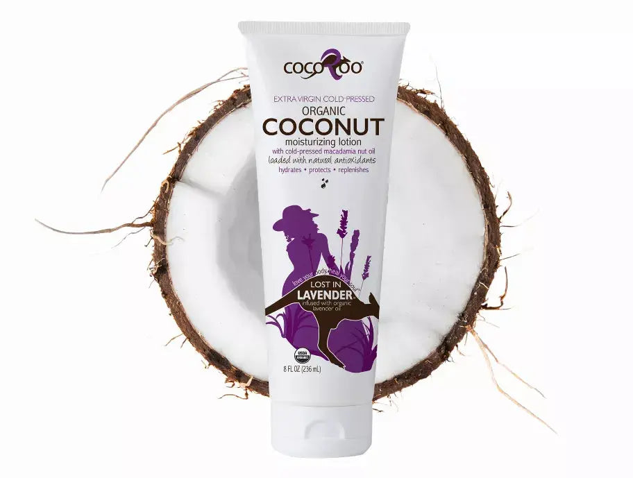 CocoRoo Lost in Lavender Organic Coconut Oil Moisturizer CocoRoo Natural SKin Care