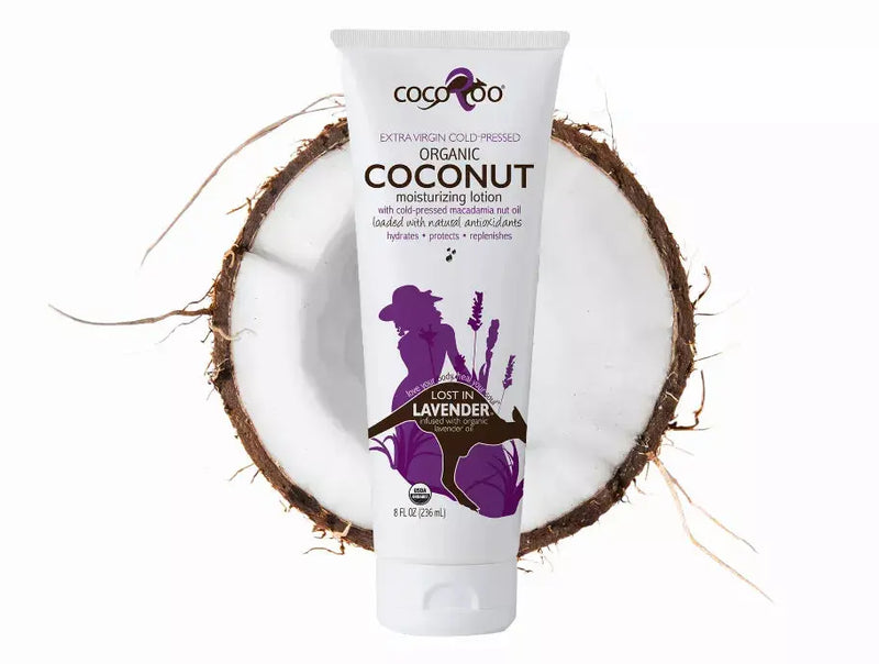CocoRoo Lost in Lavender Organic Coconut Oil Moisturizer CocoRoo Natural SKin Care