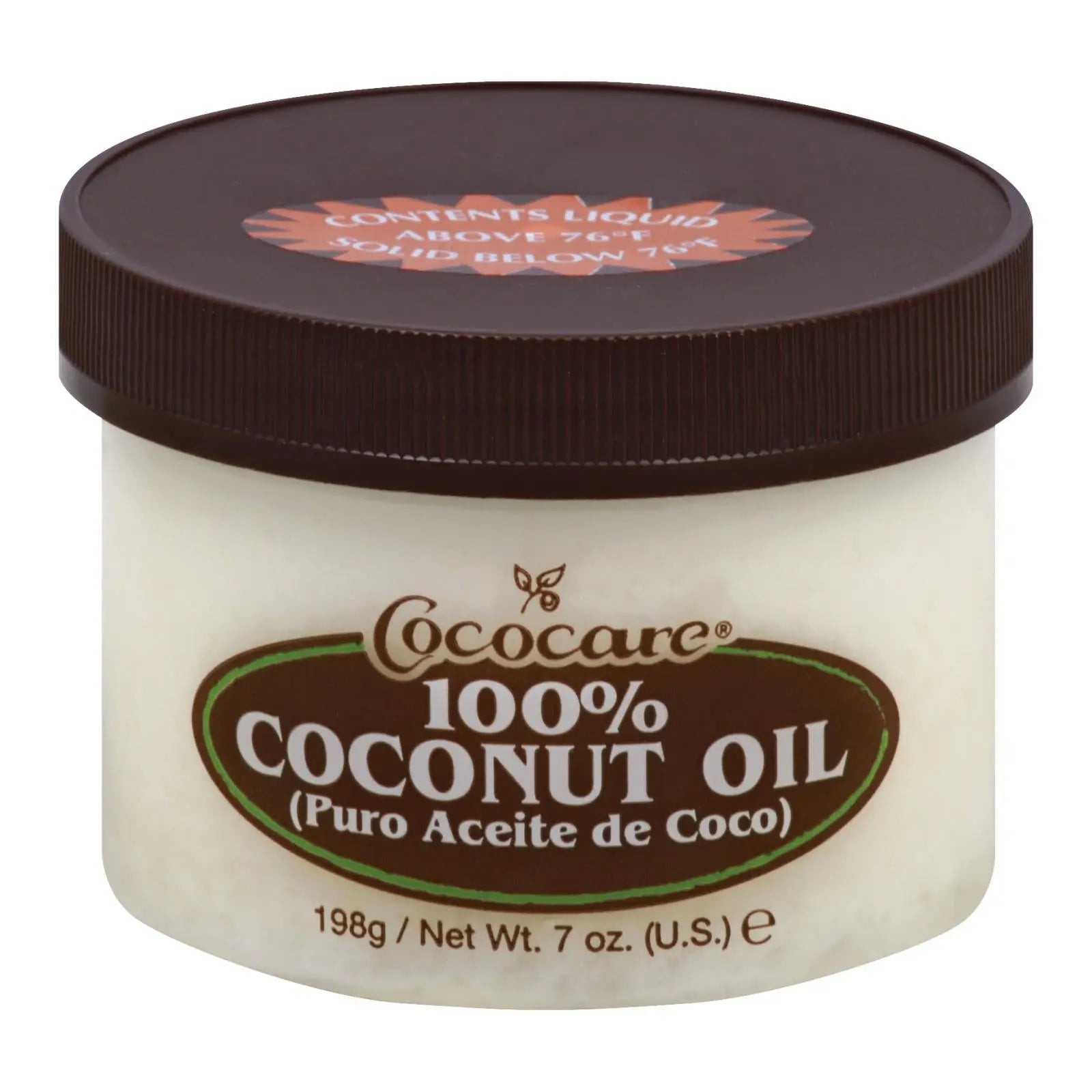 Cococare 100% Coconut Oil - 7 Oz Cococare