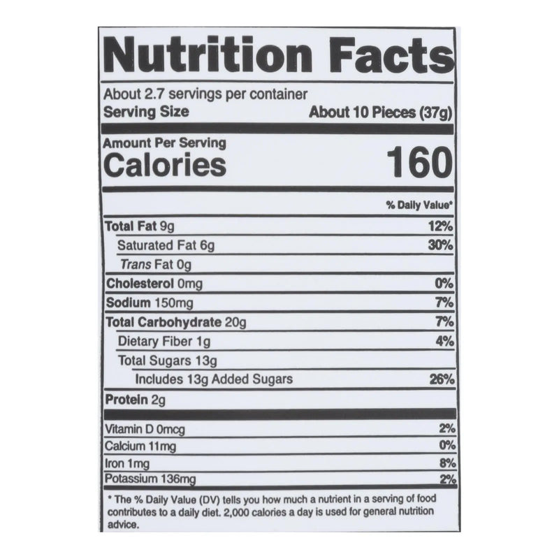 Cocomel - Carmel Bite - Organic - Sea Salt - Case Of 6 - 3.5 Oz Cocomels