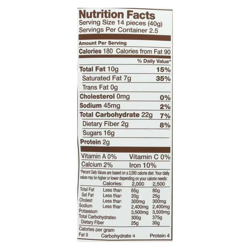 Cocomel - Carmel Bite - Organic - Vanilla - Case Of 6 - 3.5 Oz Cocomels
