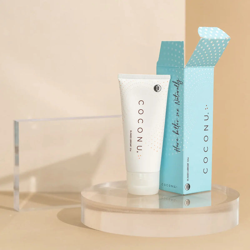 Coconu Oil-Based Organic Lubricant 3oz Coconu