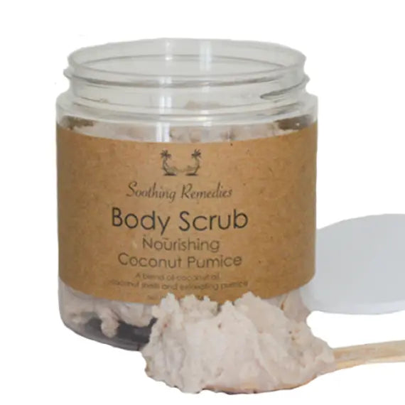 Coconut Pumice Body Scrub Soothing Remedies