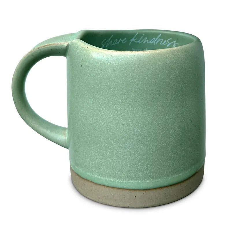 Coffee Mug Share Kindness Seafoam Green Dicksons Inc