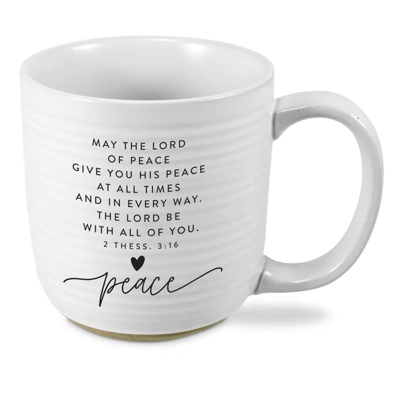 Coffeemug May The Lord Of Peace Textured Dicksons Inc