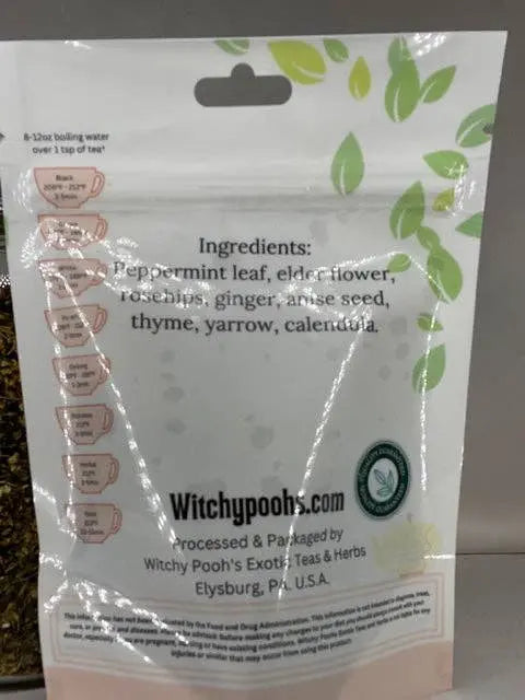 Cold & Flu Brew Witchy Pooh's Exotic Teas & Herbs