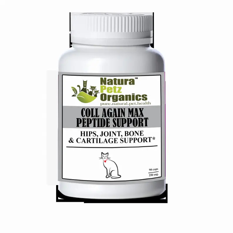 Coll Again Max Collagen Peptide Support Capsules* Hips, Joint, Bone & Cartilage Support* Dogs & Cats* Organic Pet Systems