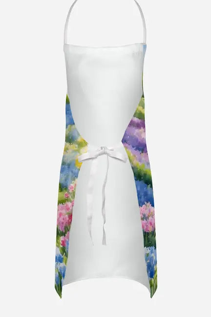 Collie Spring Path Apron Caroline's Treasures