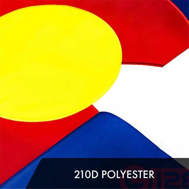Colorado CO State Flag 3x5 Ft 3-Pack Embroidered Polyester By G128 G128