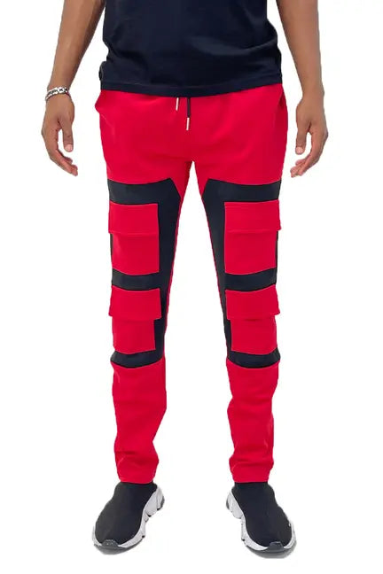 Colorblock Pouch Joggers WEIV