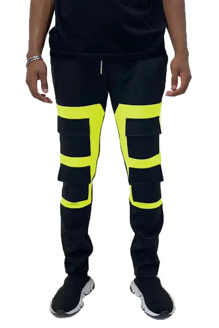 Colorblock Pouch Joggers WEIV