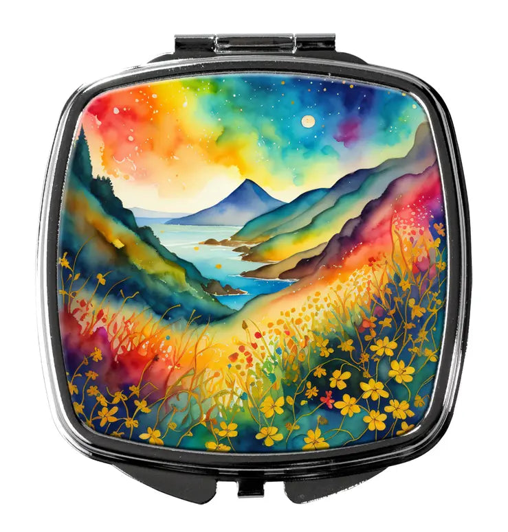 Colorful Compact Mirror Caroline's Treasures