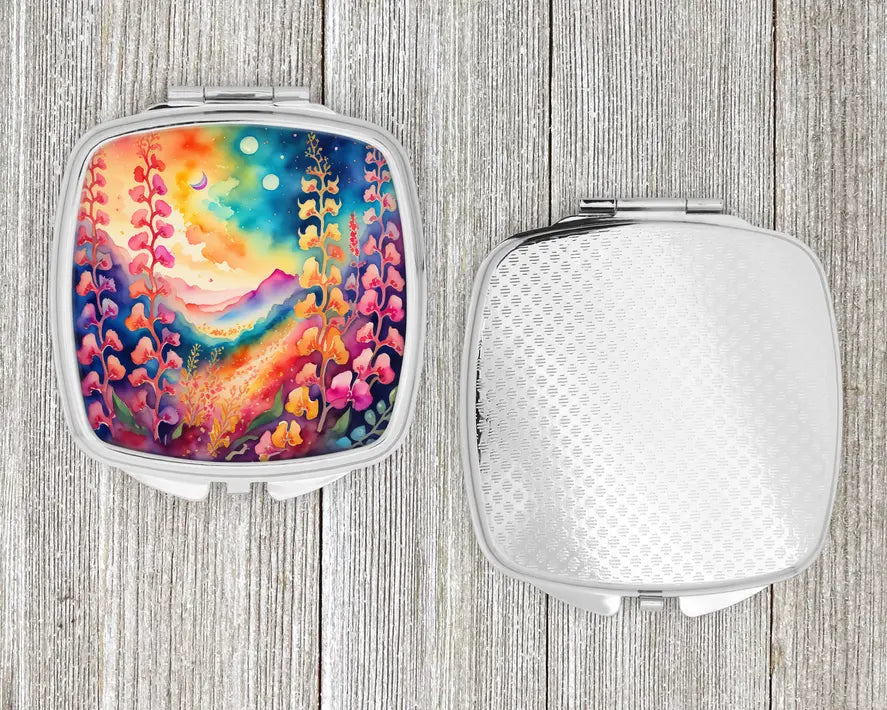 Colorful Compact Mirror Caroline's Treasures