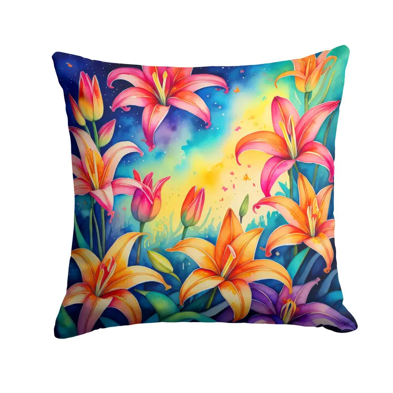 Colorful Orchids Pair of Pot Holders Caroline's Treasures