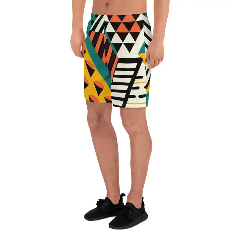 Colourful African Fabric Print Men's Shorts Adirelounge