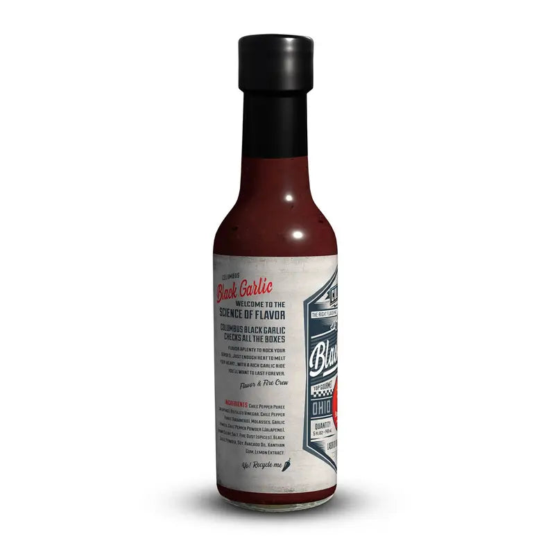 Columbus Black Garlic Hot Sauce Madstone USA