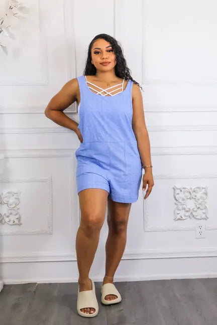 Comfy Sleeveless Romper SurelyMine