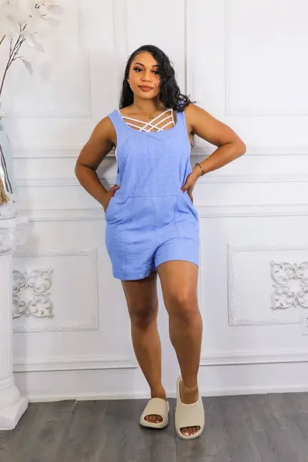 Comfy Sleeveless Romper SurelyMine
