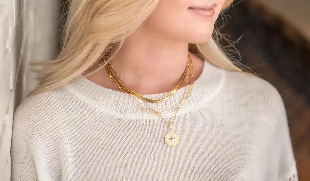 Compass Necklace Bead and Bond