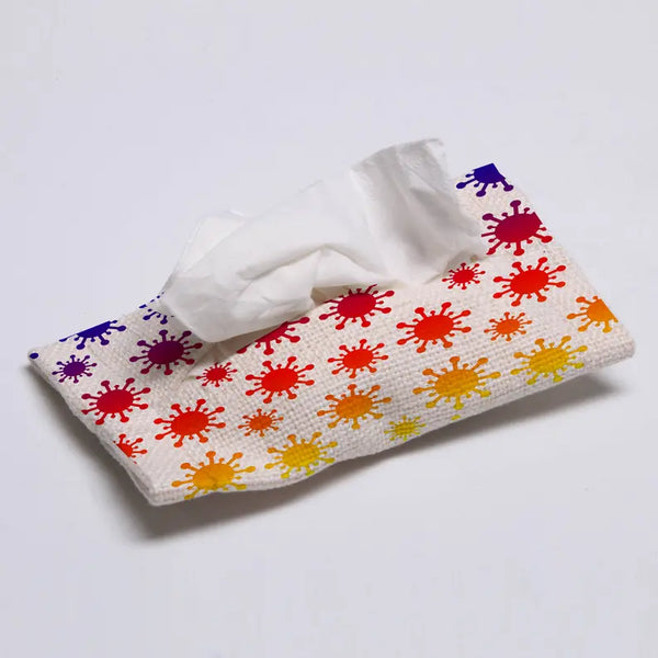 "Contagious!" Travel Size Tissue Holder LIANE FRIED STUDIO
