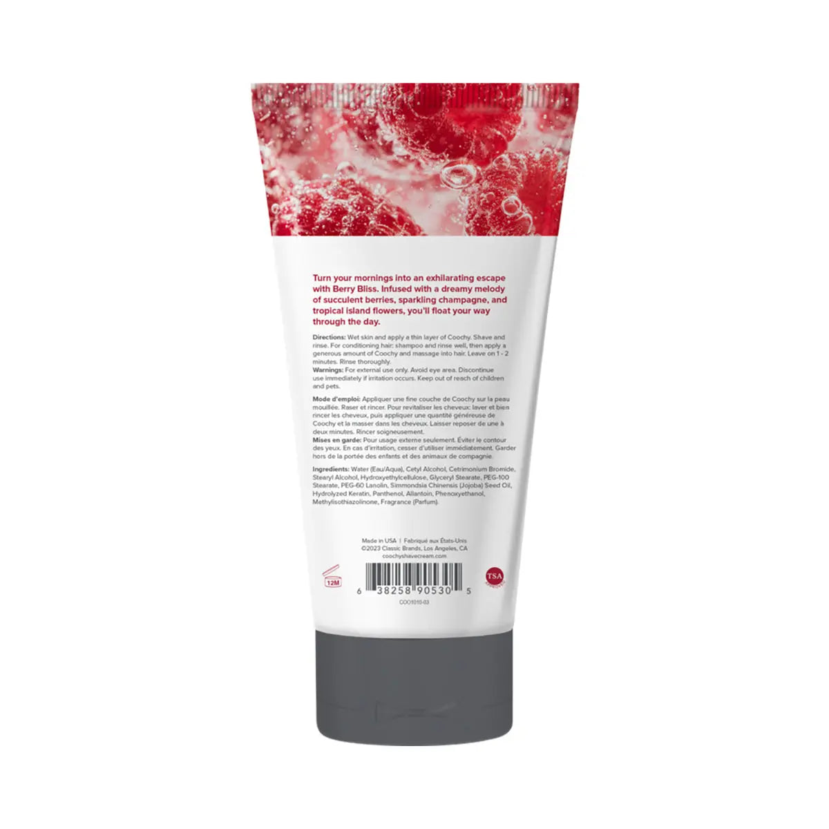 Coochy Berry Bliss Shave Cream 3.4oz Coochy