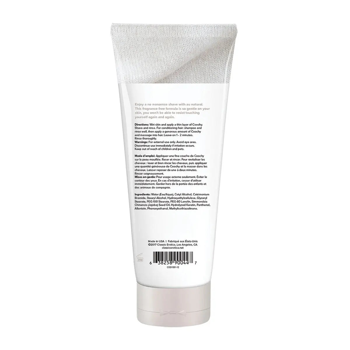 Coochy Shave Cream 12.5oz - Au Natural Coochy