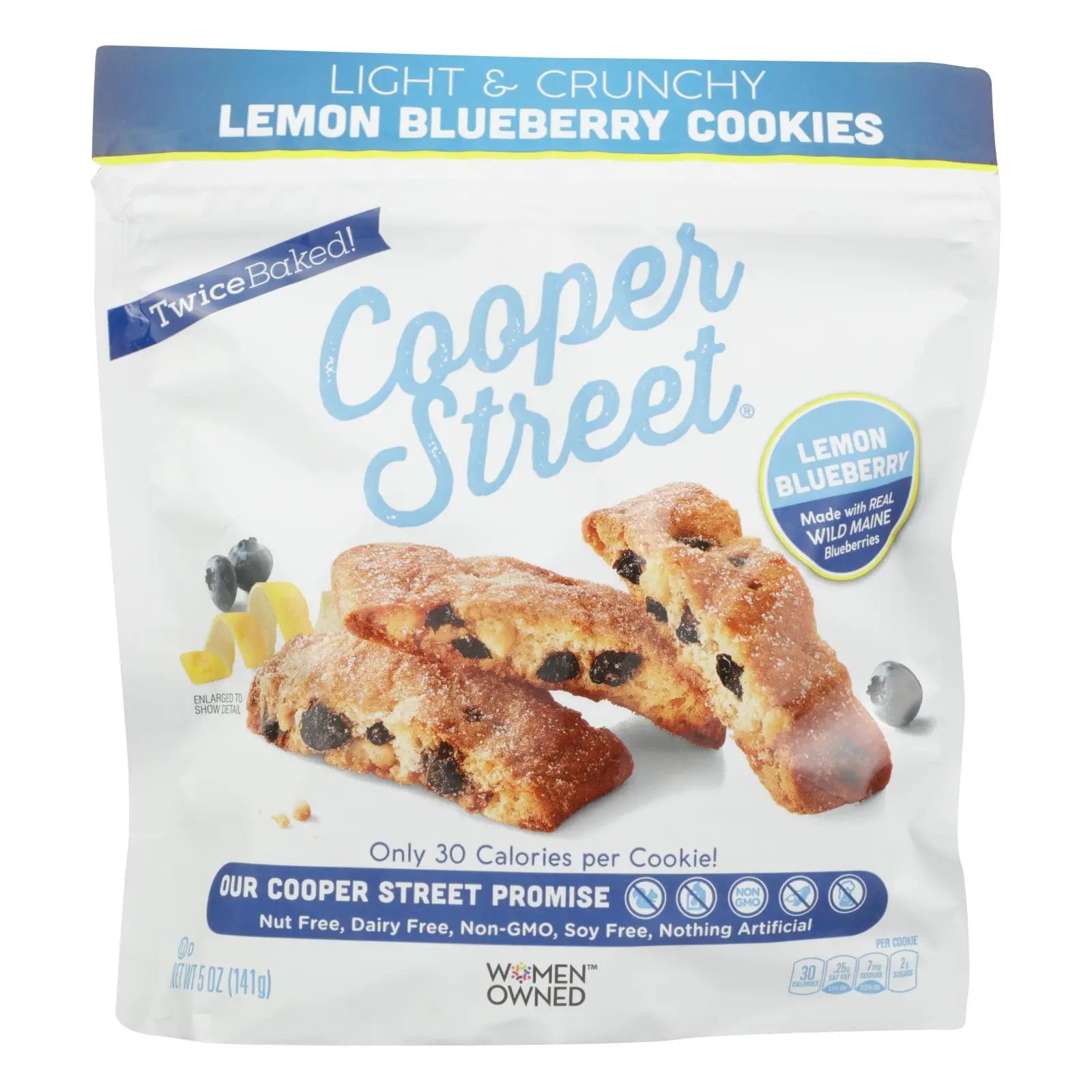 Cooper Street - Ckies Michigan Blueberry - Case Of 6 - 5 Oz Cooper Street