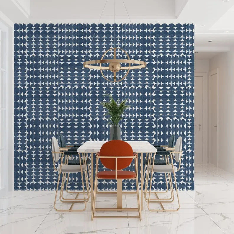 Coordinates' Mid-Century Geometric Peel & Stick Wallpaper SBC-LTD
