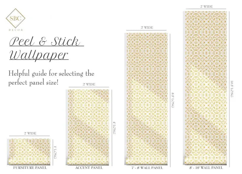 Coordinates' Mid-Century Geometric Peel & Stick Wallpaper SBC-LTD
