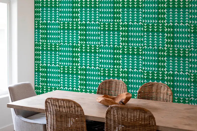 Coordinates' Mid-Century Geometric Peel & Stick Wallpaper SBC-LTD
