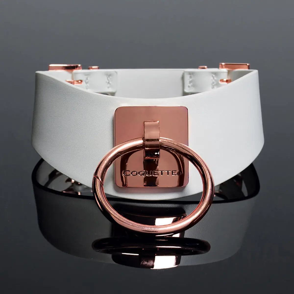 Coquette Pleasure Collar - White Coquette