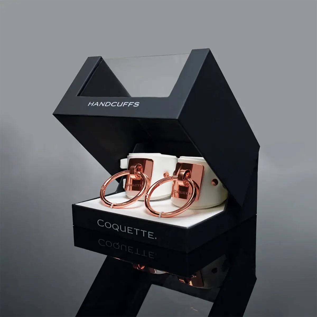 Coquette Pleasure Cuffs - White Coquette