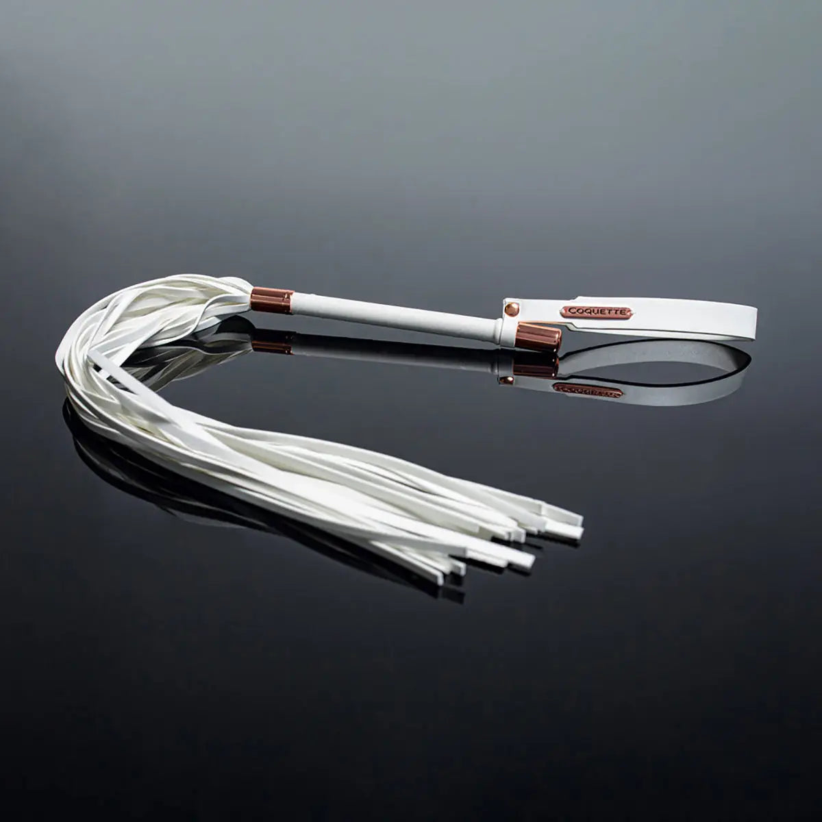 Coquette Pleasure Whip - White Coquette