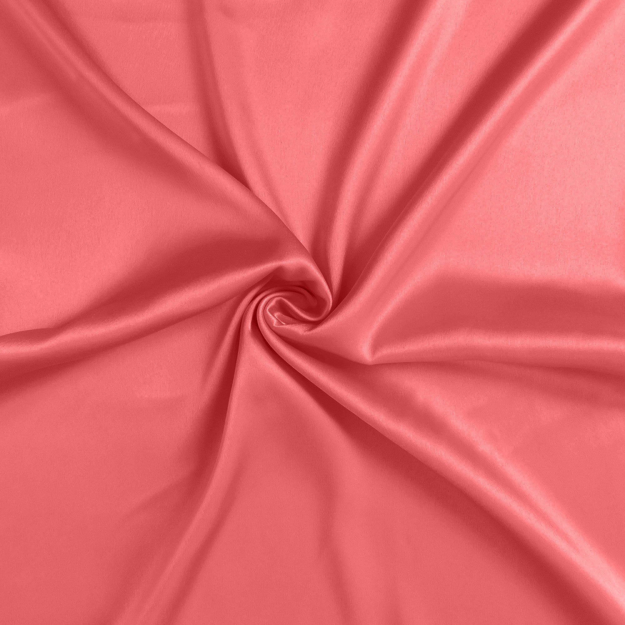 Coral Dreamy Set Of 2 Silky Satin Standard Pillowcases Homeroots Bed & Bath