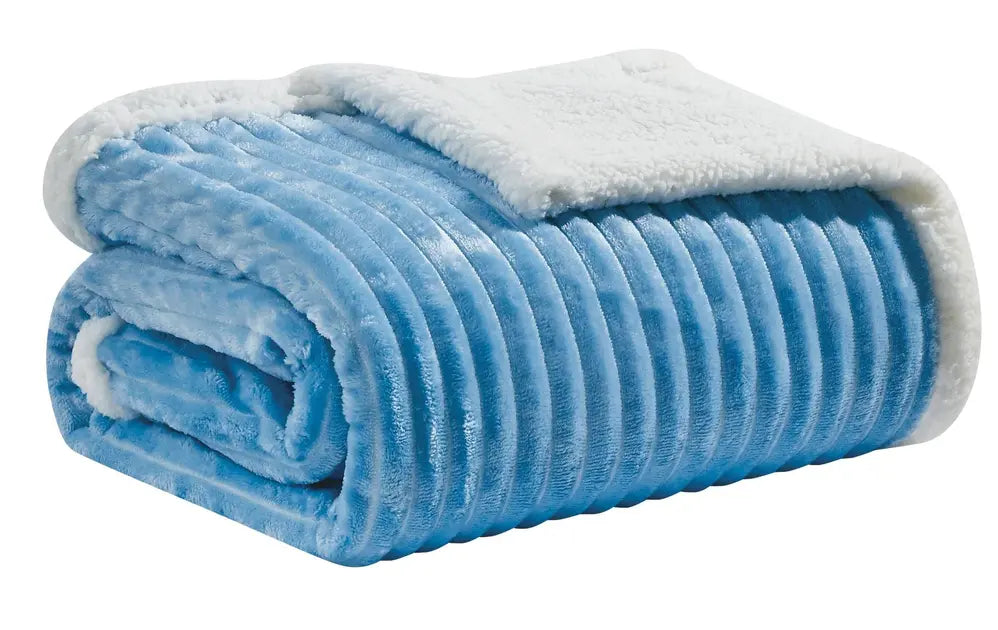Corduroy Luxe Queen and King Sherpa Blankets Marquee Innovations