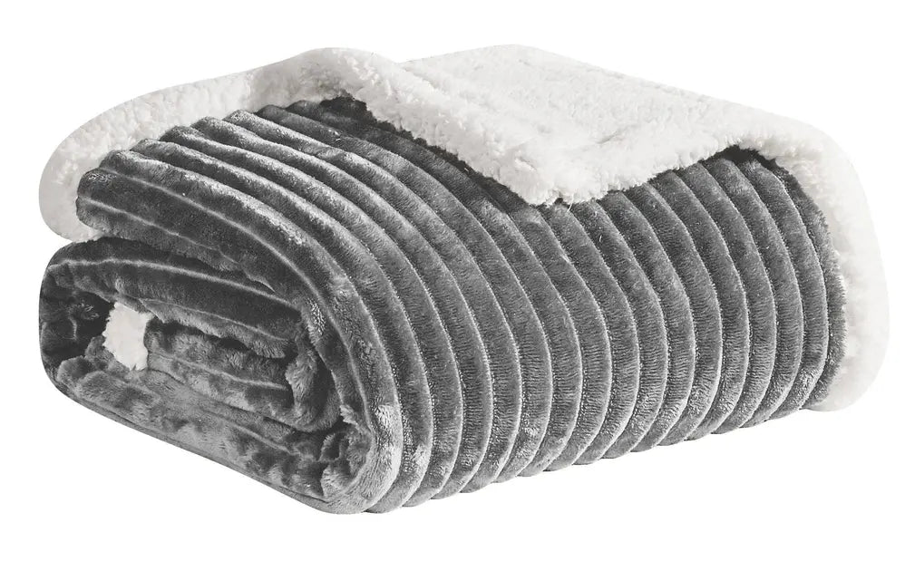 Corduroy Luxe Queen and King Sherpa Blankets Marquee Innovations