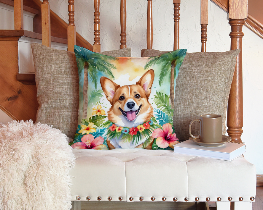 Corgi Luau Pair of Pot Holders Caroline's Treasures