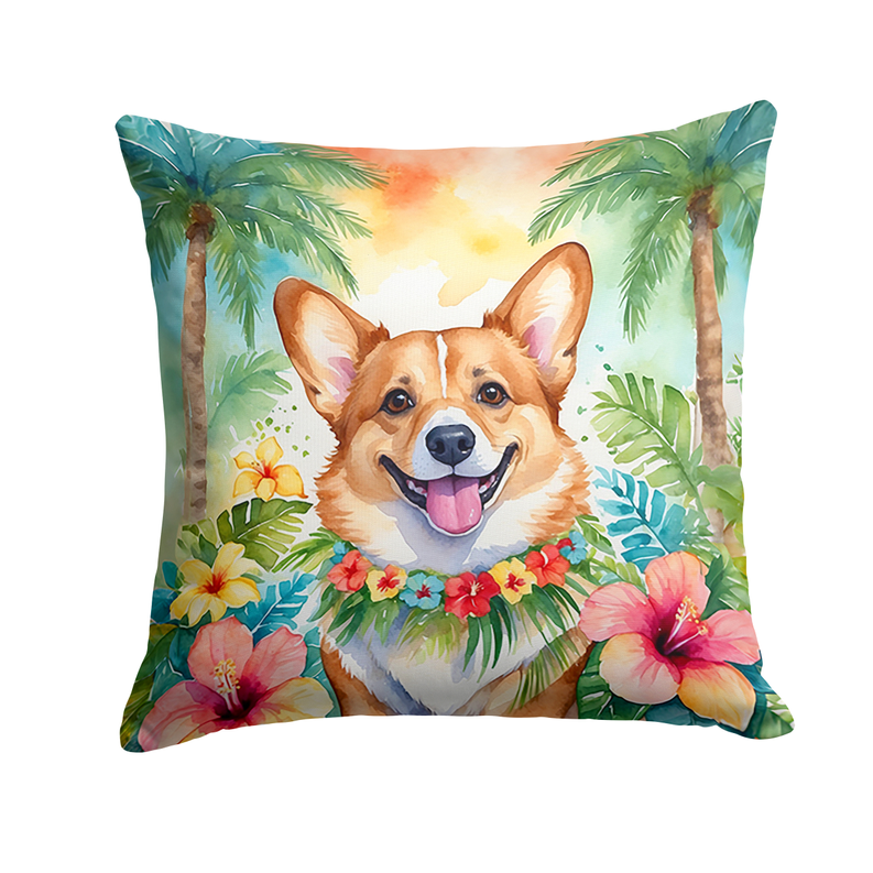 Corgi Luau Pair of Pot Holders Caroline's Treasures