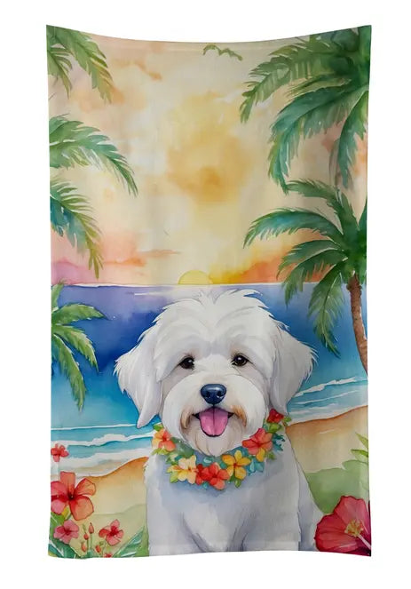 Corgi Luau Pair of Pot Holders Caroline's Treasures