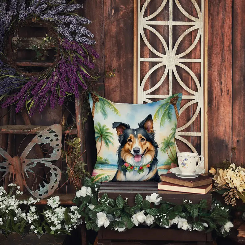 Corgi Luau Pair of Pot Holders Caroline's Treasures