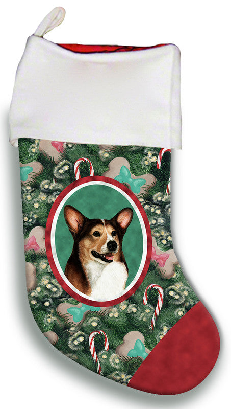 Corgi Pembroke Welsh Open Tri - Best of Breed Christmas Stocking Best of Breed