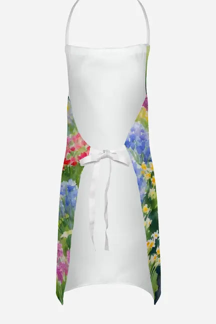 Corgi Spring Path Apron Caroline's Treasures