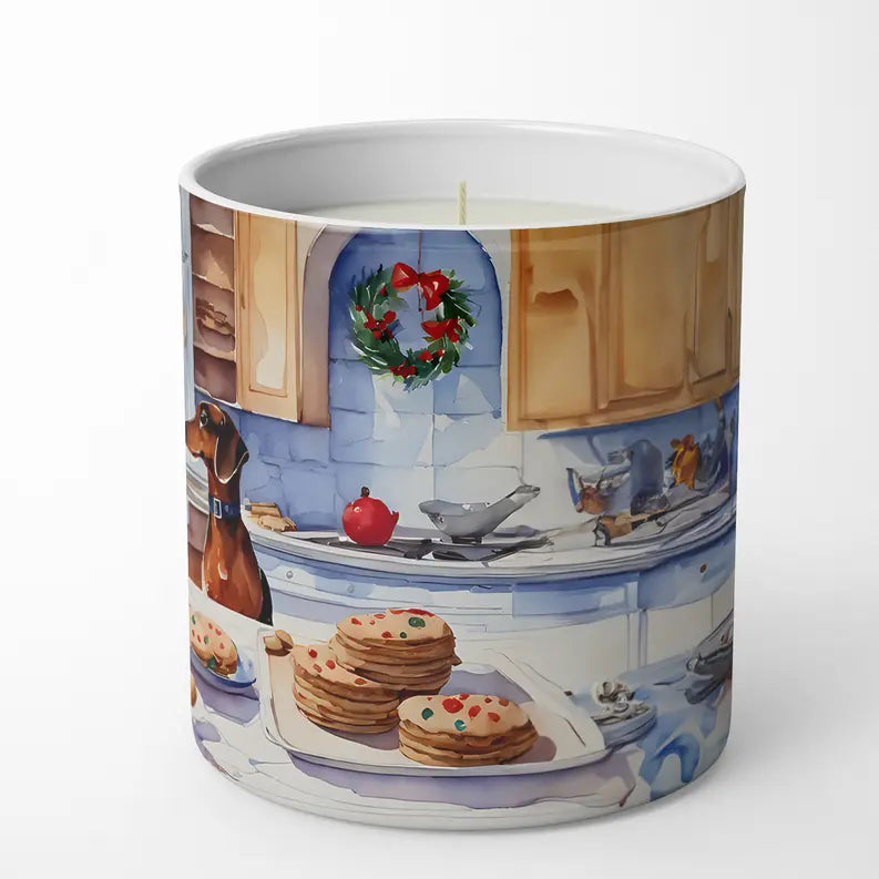 Coton De Tulear Christmas Cookies Decorative Soy Candle Caroline's Treasures