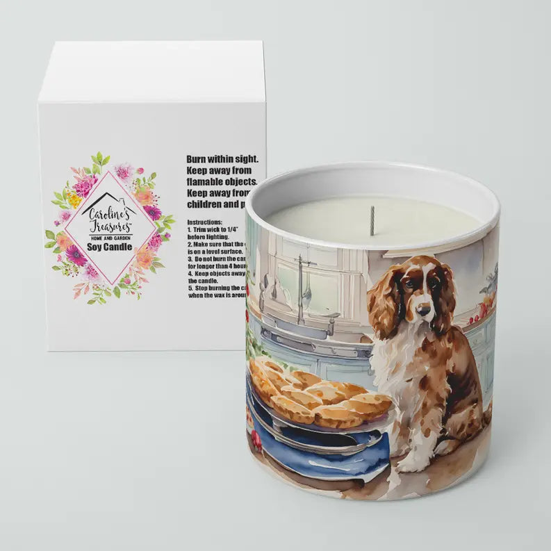 Coton De Tulear Christmas Cookies Decorative Soy Candle Caroline's Treasures