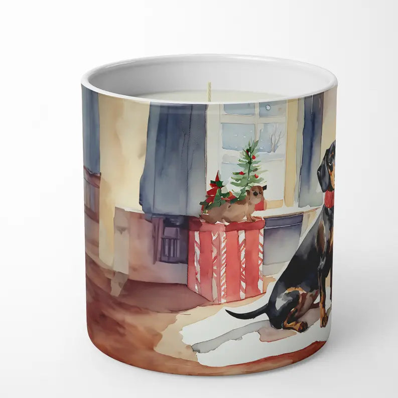 Coton De Tulear Cozy Christmas Decorative Soy Candle Caroline's Treasures